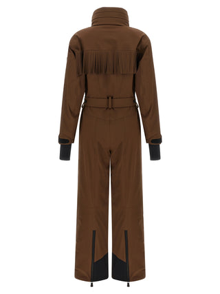Brown Polyamide Sportswear