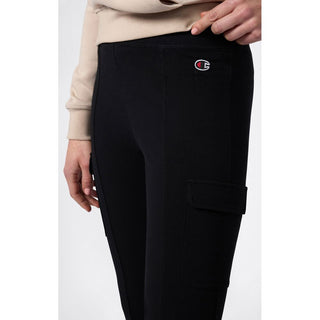 Navy Blue Cotton Athletic Pants