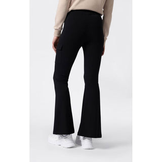 Navy Blue Cotton Athletic Pants