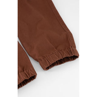 Brown Cotton Joggers (Workout Pants)