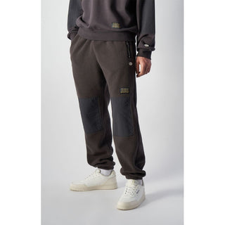Black Polyester Joggers (Workout Pants)