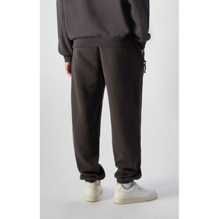Black Polyester Joggers (Workout Pants)