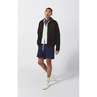 Beige Polyester Bomber