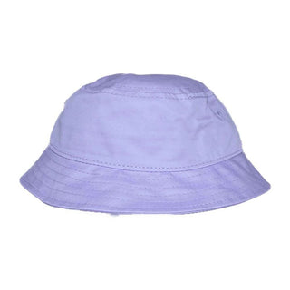 Purple Cotton Bucket Hat