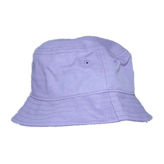 Purple Cotton Bucket Hat