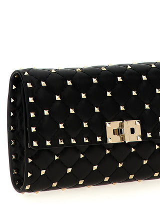 Black Lamb Leather Shoulder Bag