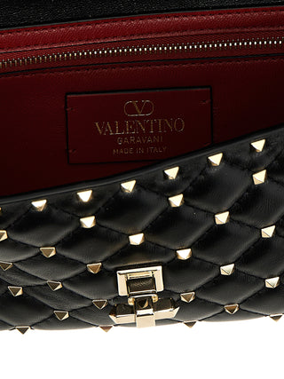 Black Lamb Leather Shoulder Bag