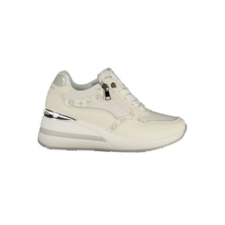 Bianco Polyurethane Women's Sneaker