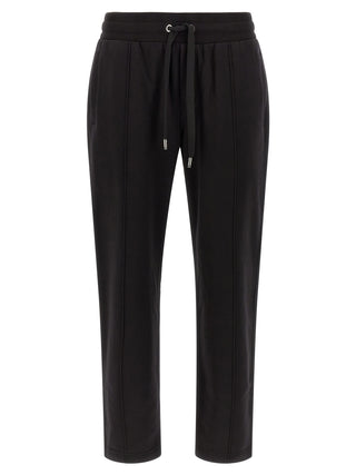 Black Cotton Joggers (Workout Pants)