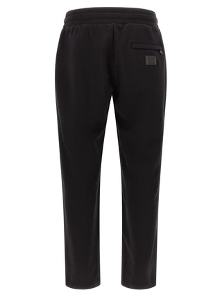 Black Cotton Joggers (Workout Pants)