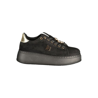 Nero Polyurethane Women's Sneaker
