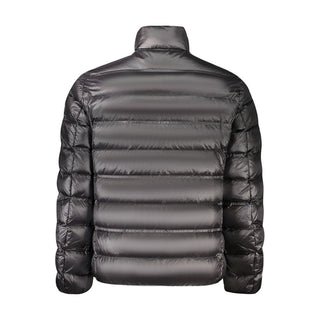 Black Polyamide Men's Jacket