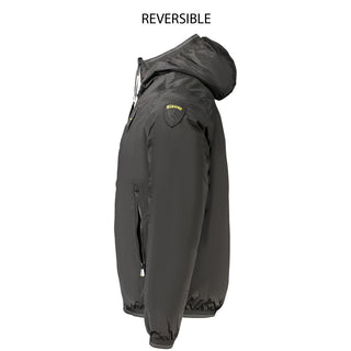 Black Polyamide Men's Jacket