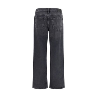 Black Organic Cotton Jeans Denim