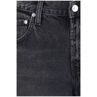 Black Organic Cotton Jeans Denim