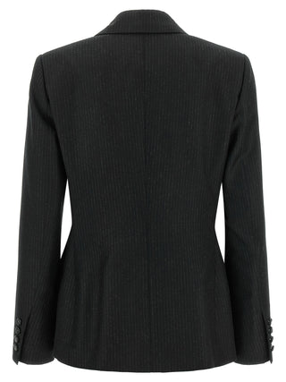 Black Virgin Wool Blazer