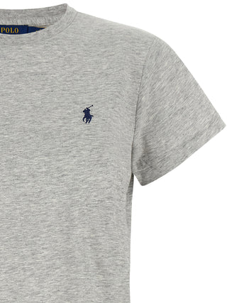 Gray Cotton T-Shirt