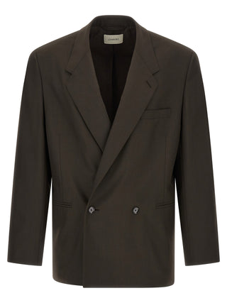 Brown Polyester Blazer