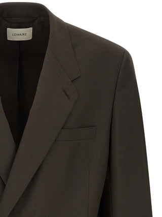 Brown Polyester Blazer