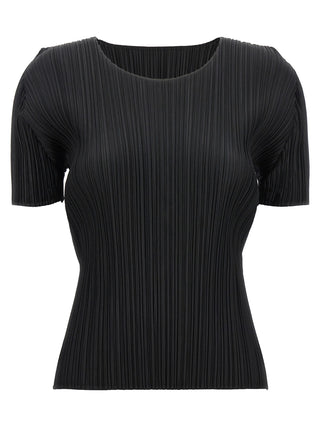 Black Polyester T-Shirt
