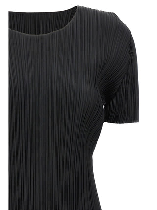 Black Polyester T-Shirt