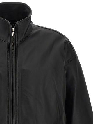 Black Lambskin Leather Jacket
