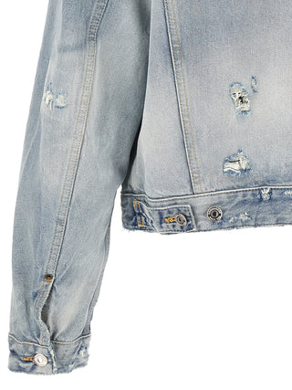Blue Cotton Denim Jacket