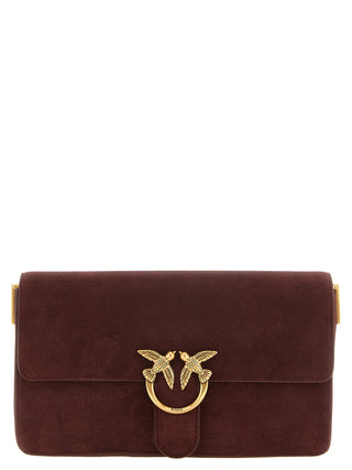 Bordeaux Calfskin Shoulder Bag