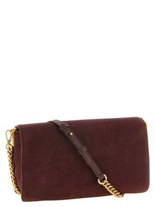 Bordeaux Calfskin Shoulder Bag