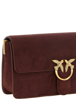 Bordeaux Calfskin Shoulder Bag
