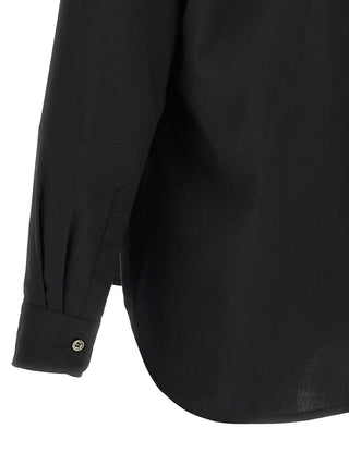 Black Polyester Blouse