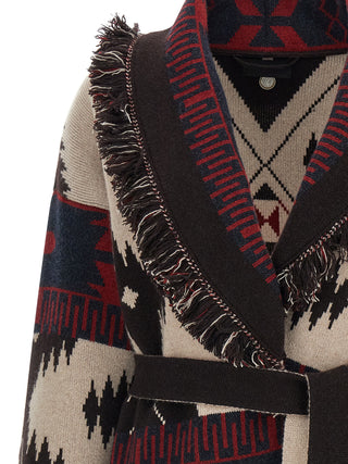Multicolor Cashmere Cardigan