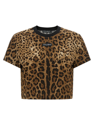 Brown Cotton T-Shirt