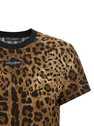 Brown Cotton T-Shirt