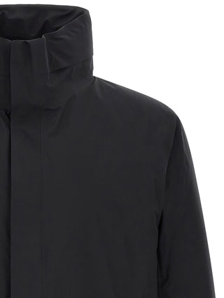 Black Nylon Shell Jacket