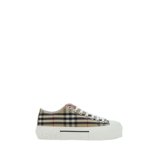 Brown Synthetic Low Top Sneakers