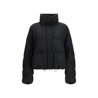 Gray Wool Oves Aries Full-Length Jacket