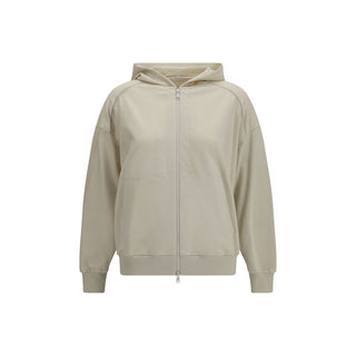 Beige Cotton Sweatshirt