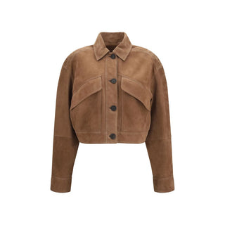 Brown Calf Leather Bos Taurus Leather Jacket