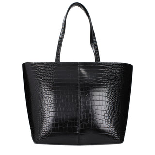 Black Polyethylene Shoulder Bag