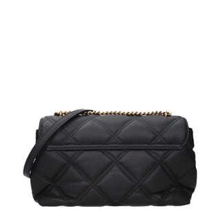 Black Leather Crossbody Bag