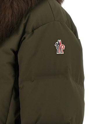 Bicolor Polyester Full-Length Jacket