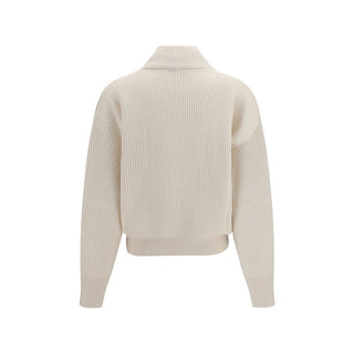 Beige Cashmere Cardigan