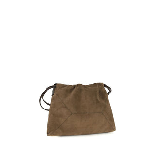 Brown Calf Leather Bos Taurus Clutch Bag