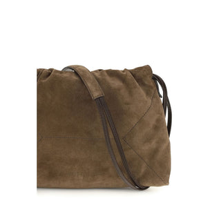 Brown Calf Leather Bos Taurus Clutch Bag