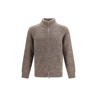 Beige Cashmere Cardigan