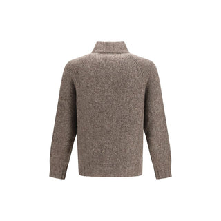Beige Cashmere Cardigan