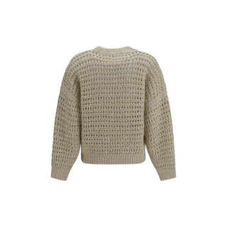 Beige Wool Oves Aries Sweatshirt