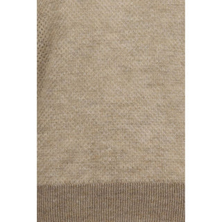 Beige Mohair Sweatshirt