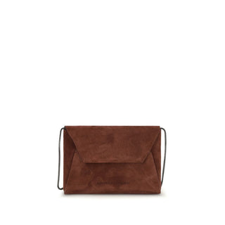 Bordeaux Calf Leather Bos Taurus Clutch Bag